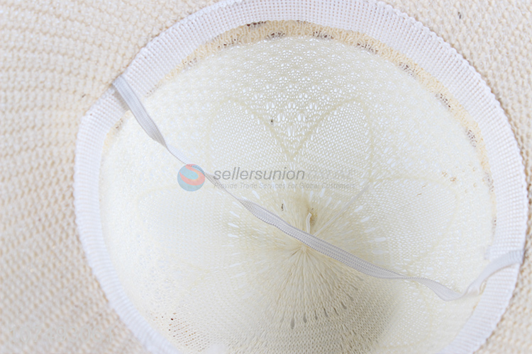 Wholesale Summer Sunshade Ladies Fashion Polyester Knitted Hat