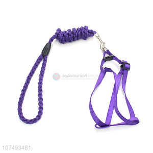 Custom Dog Harness Traction Rope Pet Collars Leashes