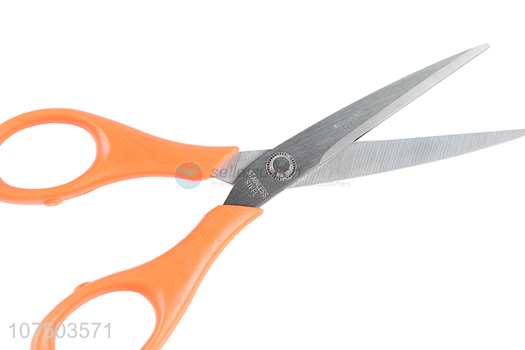 Factory Sell Office Scissorss Plastic Soft Handle Stainless Steel Scissors