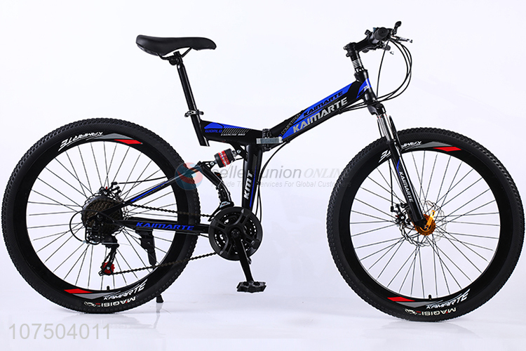 Top Quality Carbon Steel Frame Bicycle 21 Speed Mountain Bike