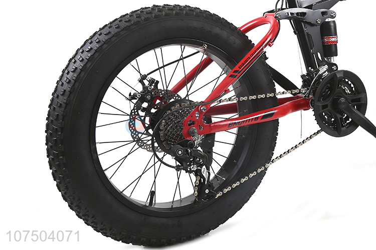 New Arrival Product Fat Tire Bike Folding Snow Bicycle Mountain Bike