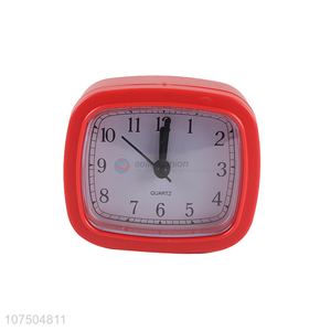 Cheap And Good Quality Plastic Table Alarm Clock Simple Quartz Alarm Clock