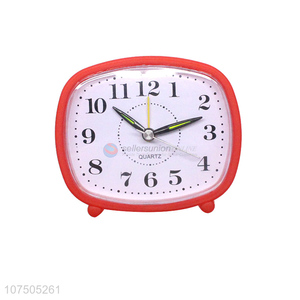 Premium Quality Simple Style Battery Powered Alarm Clock For Kids Students