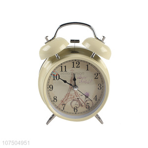 New Fashion Double Bell Alarm Clock Bedside Alarm Clock Desktop Clock