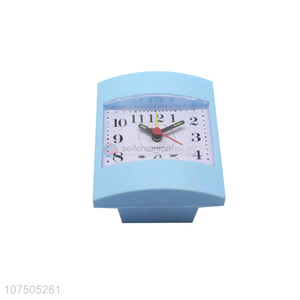 Promotion Price Battery Powered Plastic Table Quartz Alarm Clock