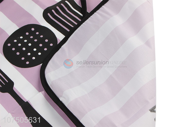 Excellent quality fashion waterproof polyester kitchen cooking aprons