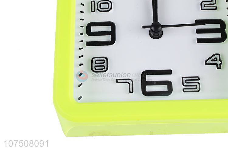Factory direct sale plastic table alarm clock bedroom clock