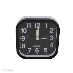Low price students table clock plastic alarm clock