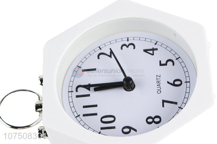 Custom logo bedroom alarm clock snooze table clock