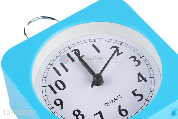 China supplier plastic desk clock quartz alarm clock