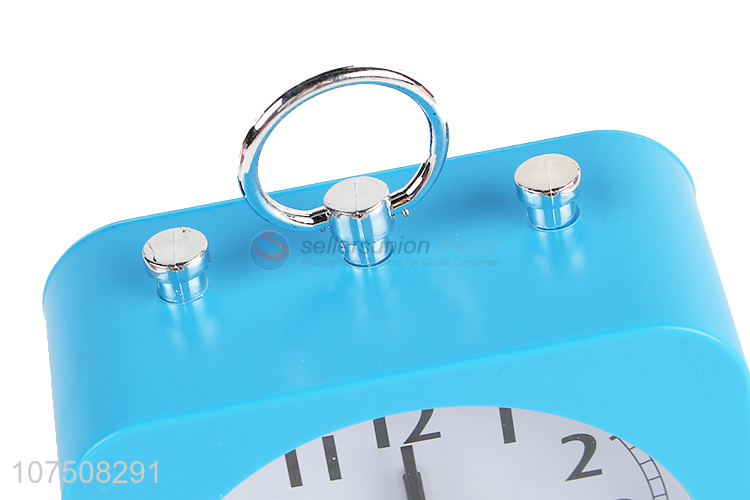 China supplier plastic desk clock quartz alarm clock