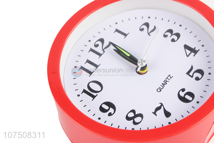 New arrival luminous plastic table alarm clock bedroom clock