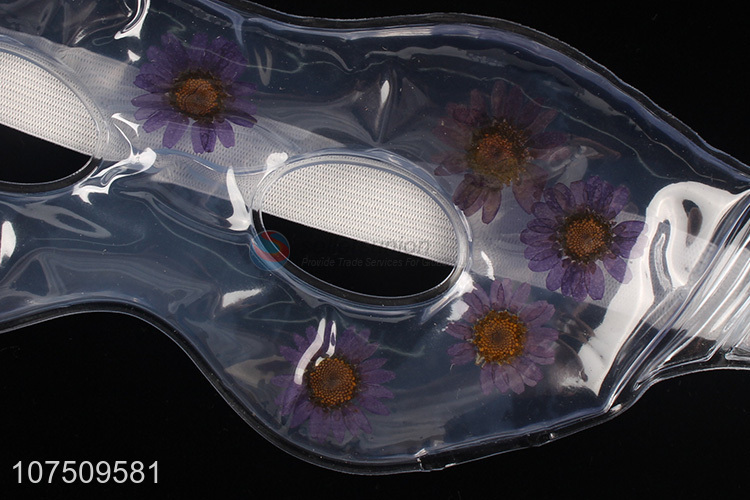 Wholesale Reusable Cheap Eye Mask Fashion Gel Eye Mask With Flowers