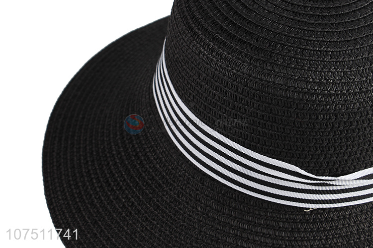 Hot products graceful paper straw hat sun hat for ladies