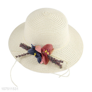 Factory direct sale elegant women straw hat sun hat beach hat