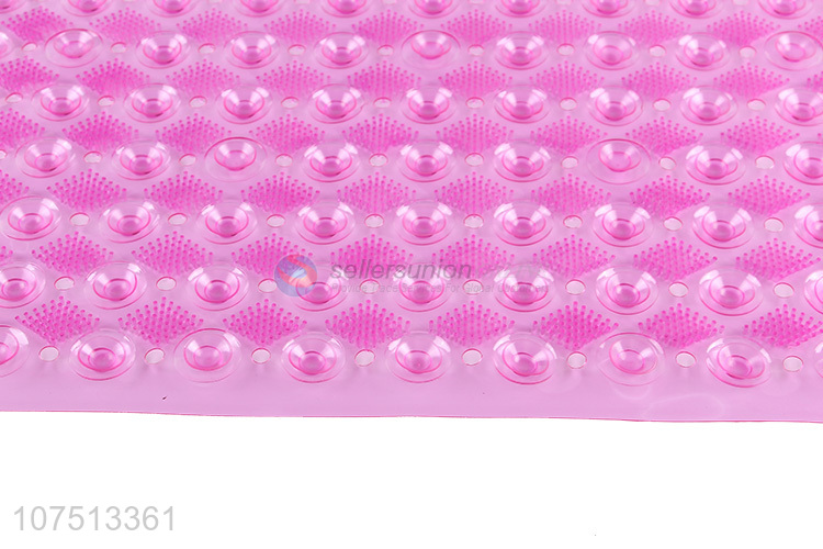 Factory sell non slip bath mat pvc shower mat for bathroom