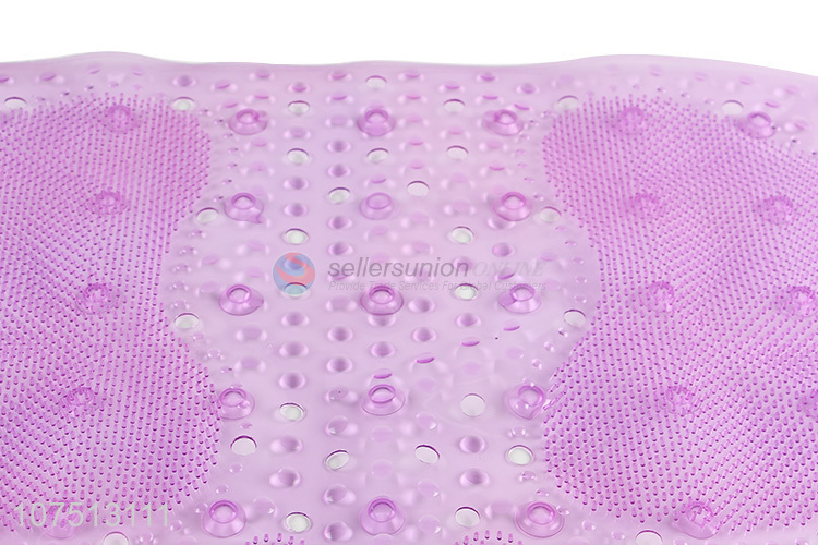 Factory wholesale feet design home bathroom pvc non-slip bath mat