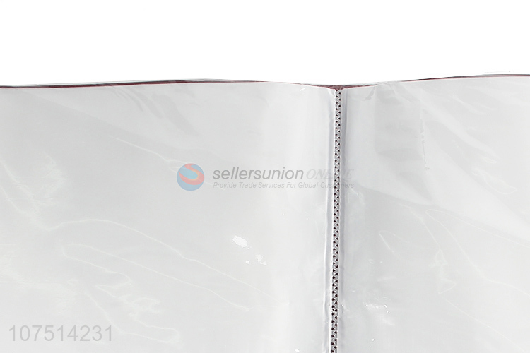 Fashion Style Plastic Clear Book File Folder Display Book