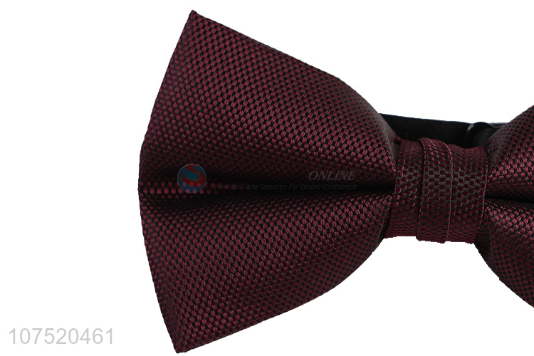 Bottom price popular men's bow tie with adjustable band