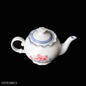 Factory direct sale classic ceramic teapot drinking set