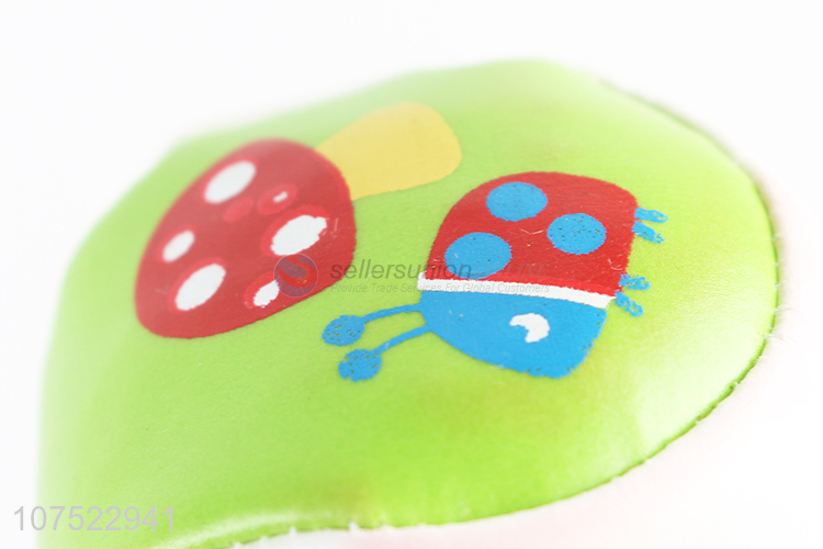 Cartoon Printing PU Leather Toy Sandbag Mini Footbag