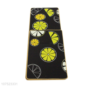 New Style 2 Pieces Non-Slip Kitchen Floor Mat Set