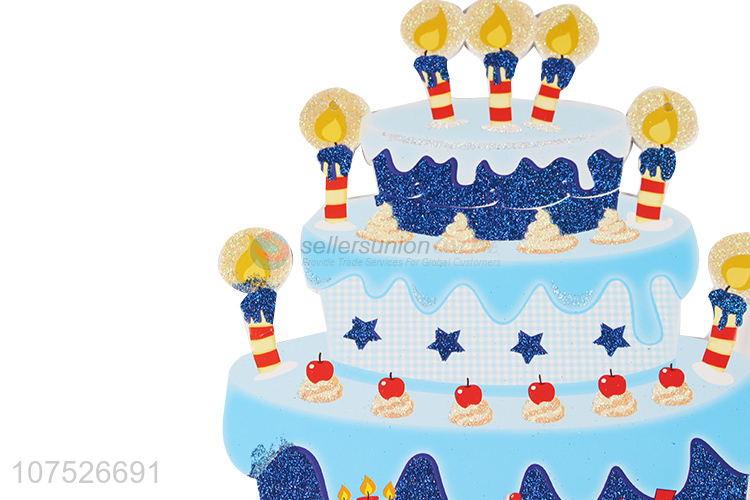 Good Sale Cake Shape Birthday Party Decoration Kt Board