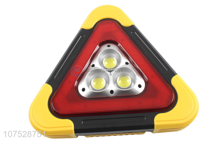 Unique Design Multi-Functional Triangle Warning Work Light Solar Camping Light