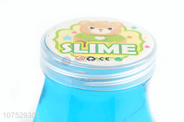 Bottom Price Diamond Shape Bottle Colorful Crystal Slime Kids Crystal Mud Toy