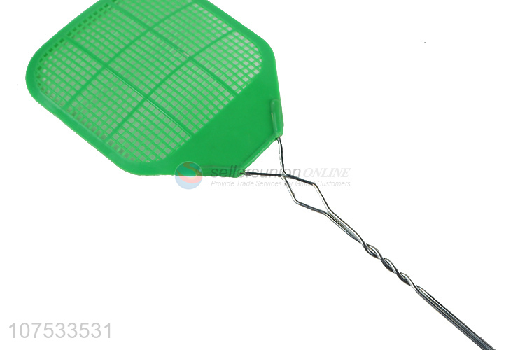 Best Sale Plastic Fly Swatter With Metal Handle