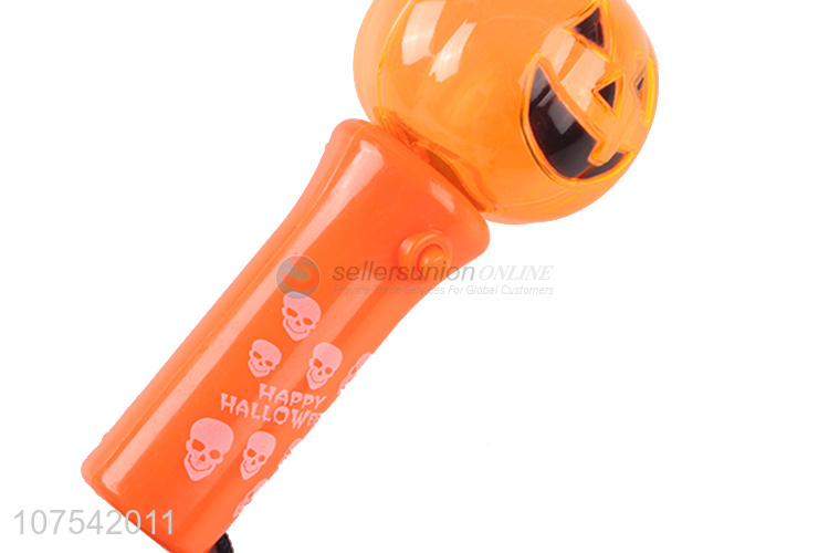 High Sales Halloween Led Pumpkin Magic Wand Flashing Light Toy