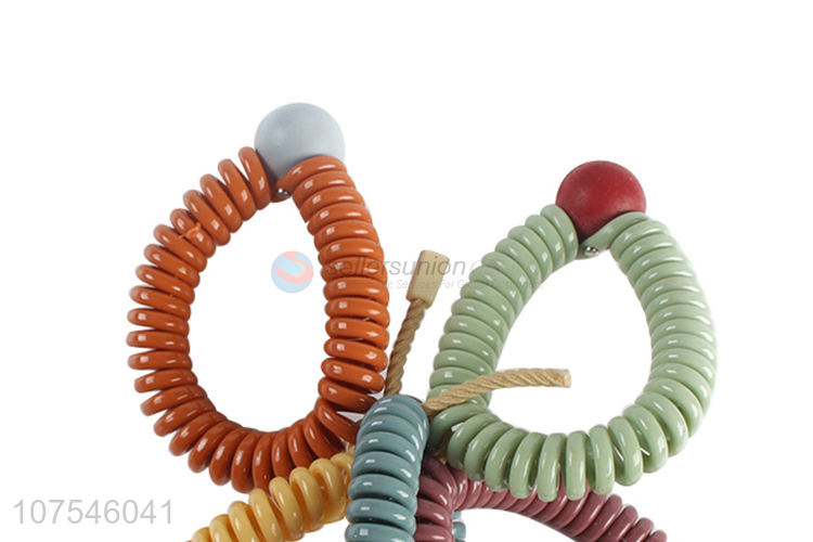 Competitive Price Telephone Wire Hair Accessories Elastic Hair Ring