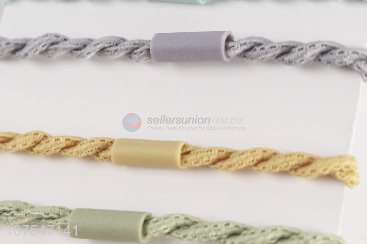 Factory Sell Fashion Hair Ring Hair Scrunchies Elastic Hair Bands
