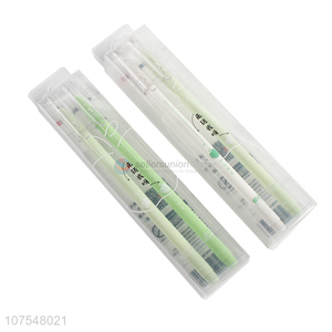 Private label apple scented plastic gel ink pen school supplies