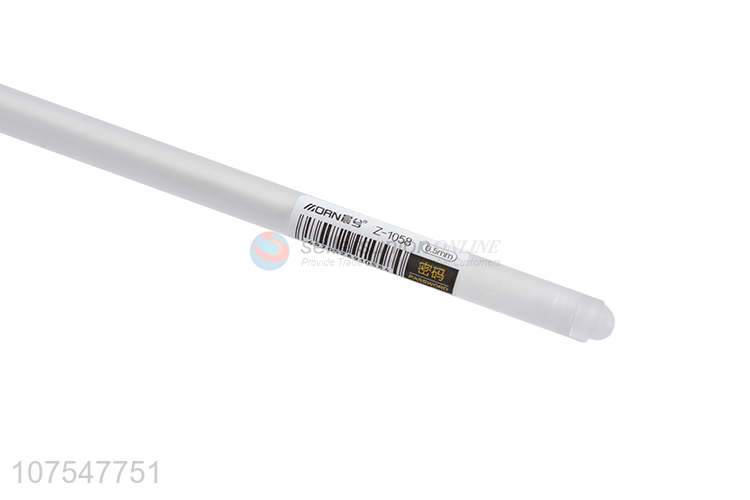 New products number 0 plastic gel ink pen for students