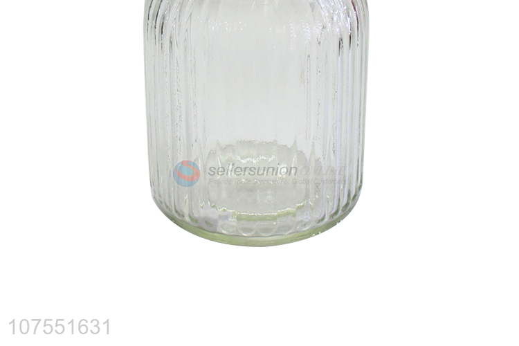 Cheap Price Clear Glass Storage Jar With Gold Deer Ceramic Lid