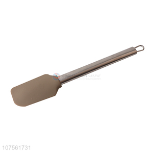 Good Quality Stainless Steel Handle Silicone Spatula Baking Scraper