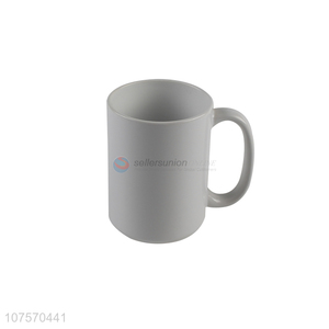 Wholesale price 15oz white ceramic cup drinking cup