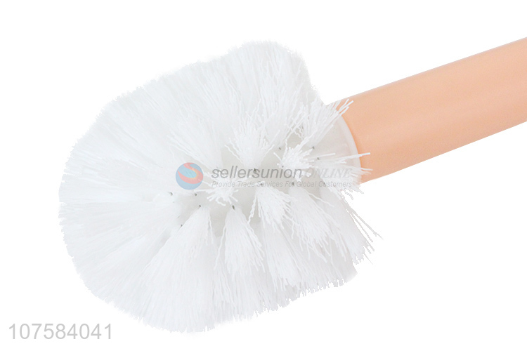 High Quality Plastic Toilet Brush With Holder Set