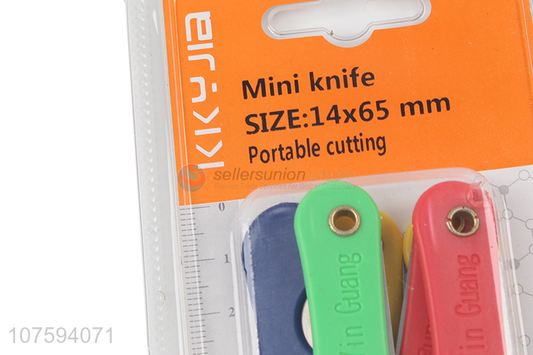 Low price mini folding pen knife office school stationery