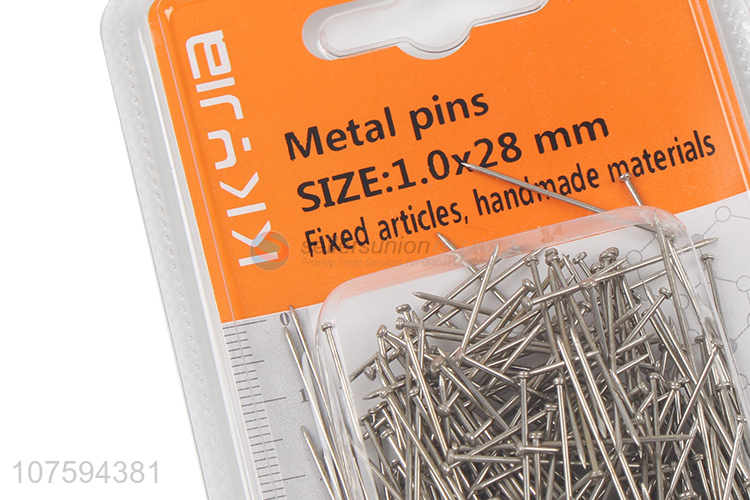 Low price 28mm nickel plating iron pins metal pins