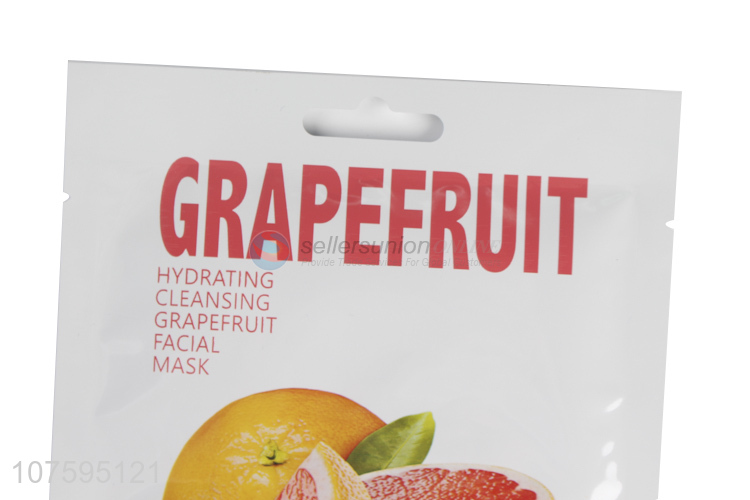 Factory Wholesale Hydrating Cleaning Grapefruit Facial Mask