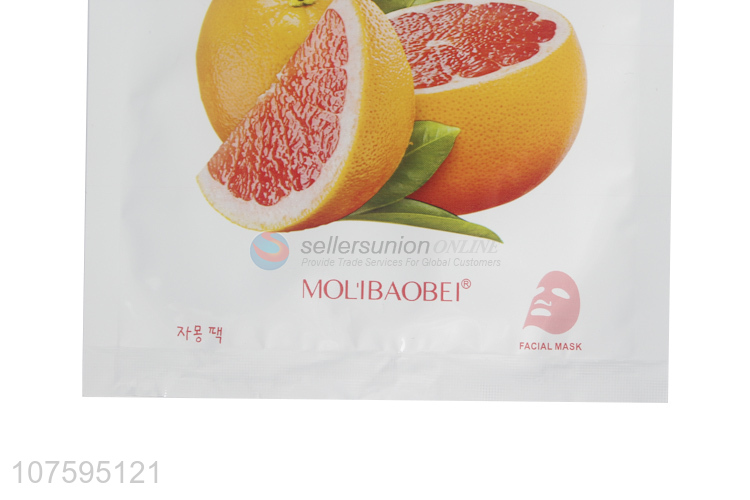 Factory Wholesale Hydrating Cleaning Grapefruit Facial Mask