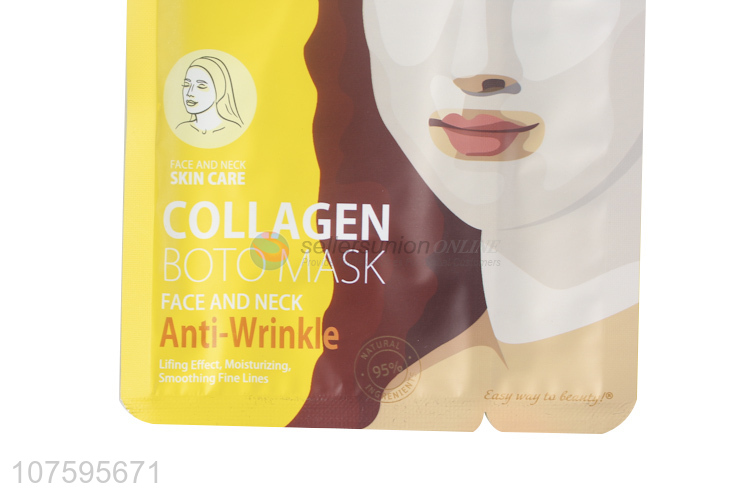 Cheap And Good Quality Face And Neck Skin Care Collagen Boto Mask