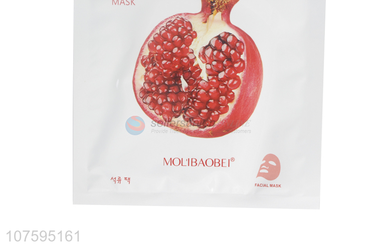 Reasonable Price Fresh Moisturizing Pomegranate Facial Mask