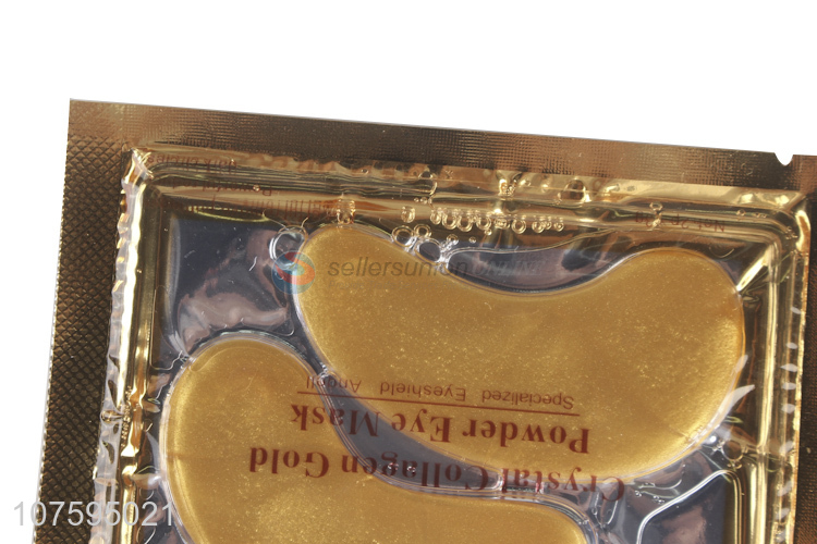 Good Factory Price Crystal Collagen Gold Powder Eye Mask