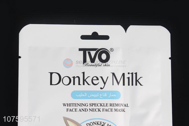 Best Price Donkey Milk Whitening Speckle Removal Face And Neck Mask