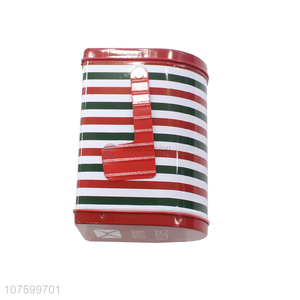 Fashion Design Christmas Tin Box Candy Box Storage Box