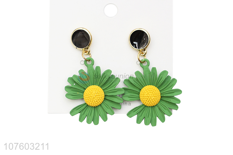 Hot sale fashion daisy earrings daisy ear studs flower earrings