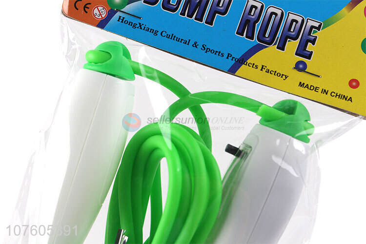 Athletic sport fitness rope Counting skipping jump rope